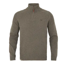 H&auml;rkila Herren Pullover Vincent Merino Dark sand