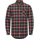 Blaser Herren Hemd Martin Flanell Dunkel Oliv/Rot
