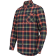Blaser Herren Hemd Martin Flanell Dunkel Oliv/Rot