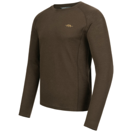 Blaser Herren Pullover Jonar Roundneck Merino Baser Layer Dunkelbraun
