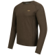 Blaser Herren Pullover Jonar Roundneck Merino Baser Layer Dunkelbraun