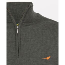 Laksen Herren Pullover 1/4 zip Norfolk