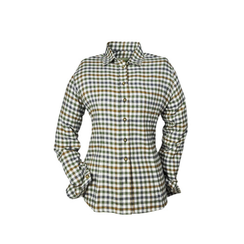 Skogen Damen Jagdbluse Karo Krempel 48