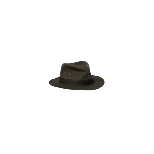 Chevalier Jagdhut Bush Waxed Cotton Leather Brown