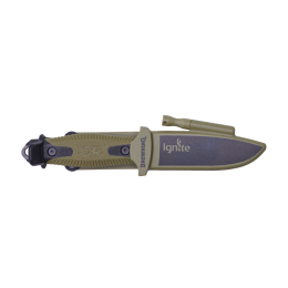 Browning Jagdmesser, IGNITE FIXED, schwarz/gr&uuml;n, 10cm