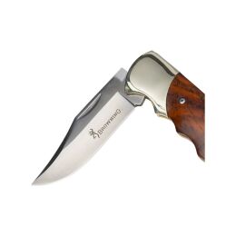 Browning Jagdmesser mit Holzgriff, 111, LOCKBACK