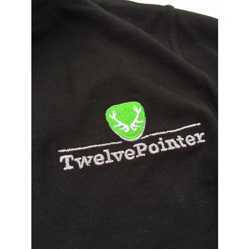 Twelvepointer Damen Polo Shirt schwarz XL