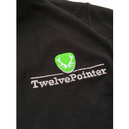 Twelvepointer Damen Polo Shirt schwarz XL