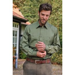 Hubertus Jagdhemd Uni Classic Langarm 43