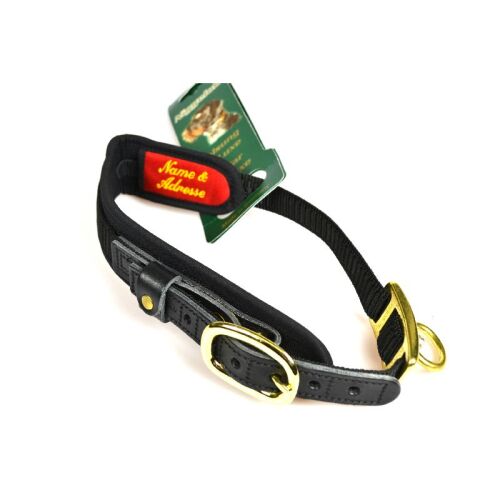 Niggeloh Hundehalsung DeLuxe schwarz XXS