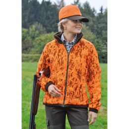 Hubertus Damen Wende Fleecejacke Tarn u. Warn XS