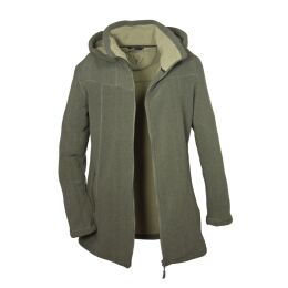 Hubertus Polarfleece Mantel dunkeloliv XS