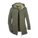 Hubertus Polarfleece Mantel dunkeloliv XS