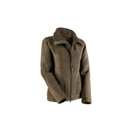 Blaser Damen Fleece Jacke Arnika Schlamm