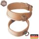 AKAH Schweisshalsung aus Fahlleder 30-40 für Teckel