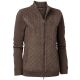 Chevalier Damen Cardigan Grace Quilt Braun M