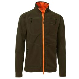 Chevalier Herren Jacke Tornado HV Orange/ Braun wendbar