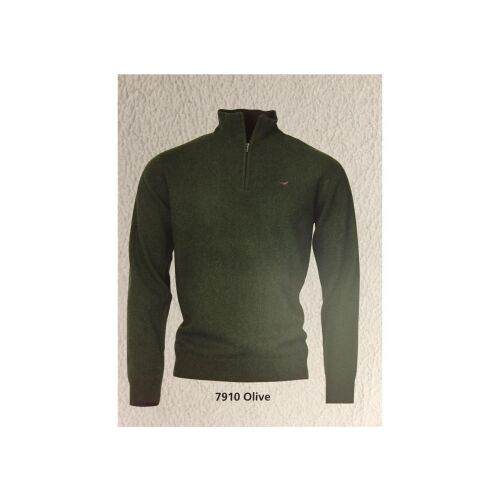 Laksen Pullover 1/4 Zip Olive