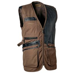 Blaser Ganzjahresschie&szlig;weste Links Braun/ Oliv 3XL