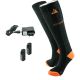 Alpenheat Beheizte Baumwollsocken Schwarz / Orange 37-39