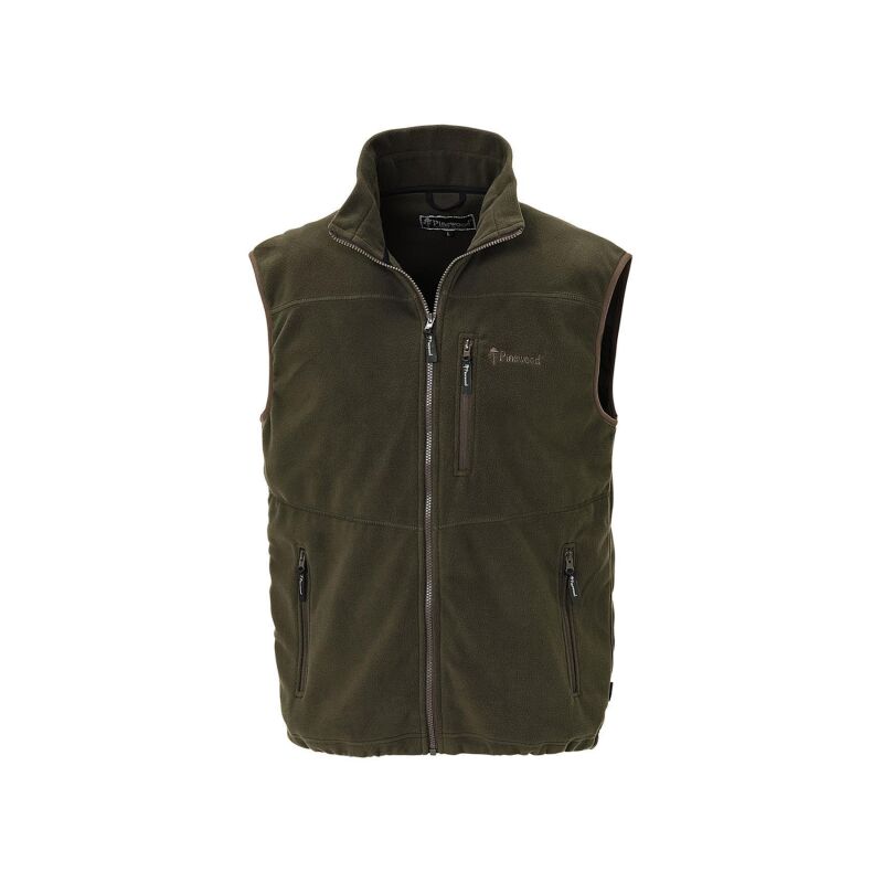 Pinewood Herren Fleece Weste Pirsch Jagdgrn S