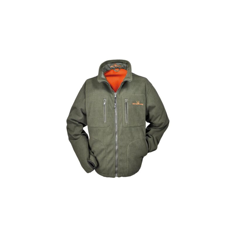 Hubertus Warn Wende Fleecejacke Hubertus