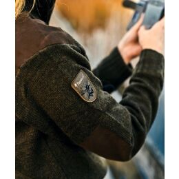 Pinewood Hurricane Damen Strick Sweater grün