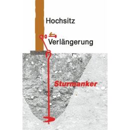 Berger &amp; Schr&ouml;ter Sturmanker f&uuml;r Hochsitze, 4er Set