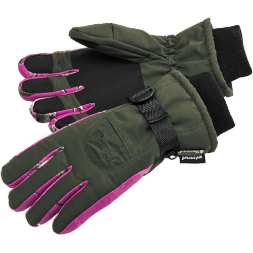 Pinewood Glove membrane-ladies Mossgreen/AP Hot Pink