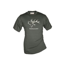 Hubertus T-Shirt Waidmannsheil oliv