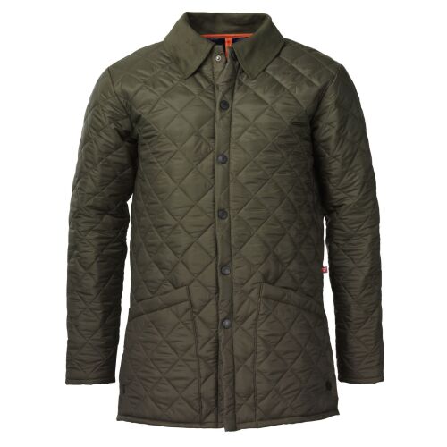 LAKSEN Goodrich Quilted Jacket Olive