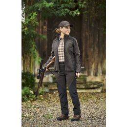 Blaser Damen Jacke Andrea Vintage Softshell Braun/ M&eacute;lange