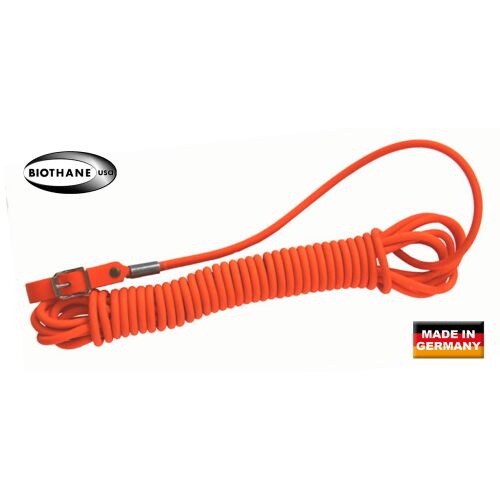 AKAH Schleppleine Bio-Thane signalorange rund