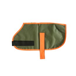 Farm-Land Hundemantel mit signalorangem Einfa&szlig; Gr. S