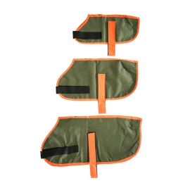 Farm-Land Hundemantel mit signalorangem Einfa&szlig; Gr. S