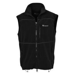 Pinewood Pirsch Fleece Weste schwarz