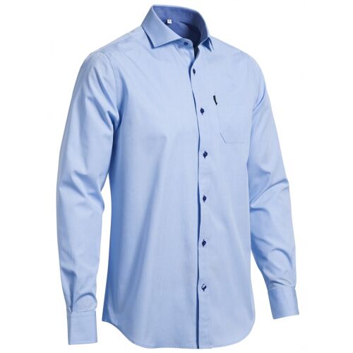 Chevalier Herren Hemd Sky Blue M