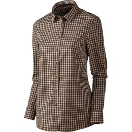 Härkila Selja Lady L/S Check Bluse Bright port check