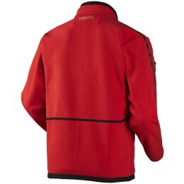 Hrkila Kamko Fleecejacke Brown/Red 5XL