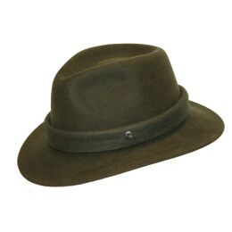 Lodenhut Jagdhut mit mit klappbarem Signalband 61