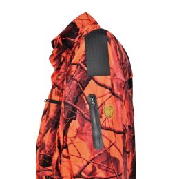 Hubertus Damen Dr&uuml;ckjagdjacke blaze-orange-tarn 42