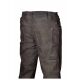 Hubertus Lederhose 5 Pocket dunkel braun