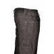 Hubertus Lederhose 5 Pocket dunkel braun