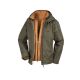 Blaser Herren Jacke Hybrid Eliot 2 in 1 Breaker Moos Mélange S