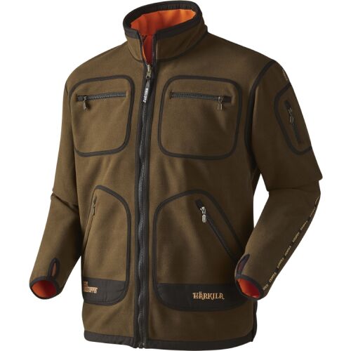Härkila Kamko Fleecejacke Green/Orange 5XL