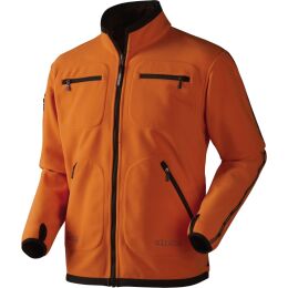 H&auml;rkila Kamko Fleecejacke Green/Orange 5XL