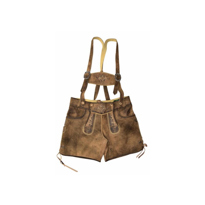 Almgwand Damen Lederhose Capri Oktoberfest 40