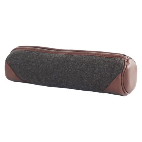 Akah Zielfernrohrtasche Loden-Elchleder