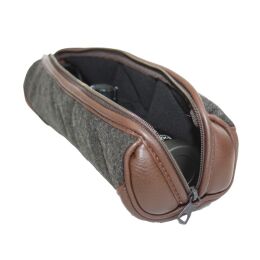 AKAH Zielfernrohrtasche Loden-Elchleder 360mm