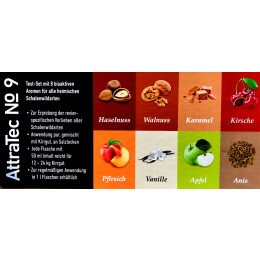 AttraTec No 9 Lockmittel mit bio-aktiven Aromen 1 L Karamell